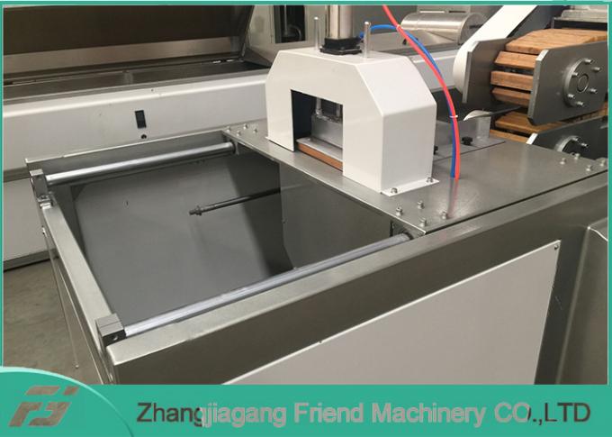 150kg/H Conical Double Screw WPC Profile Extrusion Line 1