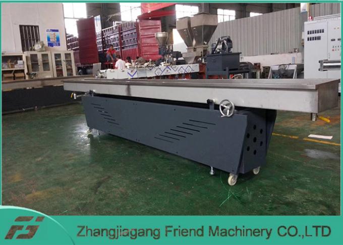Vacuum Vented 250kg/H Extrusion Plastic Pelletizer Machine Line 1