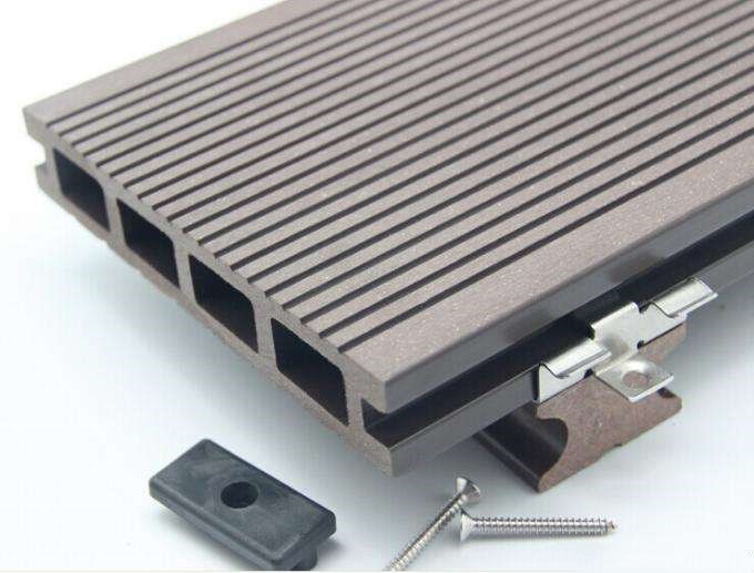 Environmental Protection Conical Twin Screw WPC Board Production Line 1