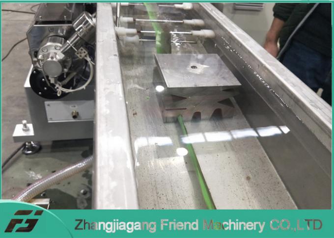 55MM Single Screw Furniture WPC Profile Extrusion Line 1