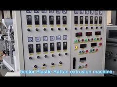 Artificial plastic Rattan Furniture Profile 15KW PE Extruder Machine