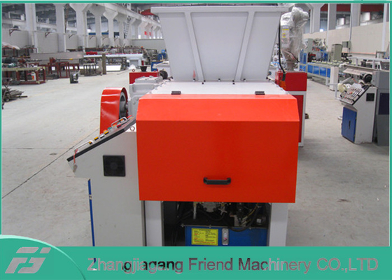 Single Shaft Plastic Grinding Machine / Durable Wood Shredding Equipment