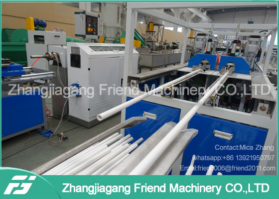 Double Screw Plastic Tube Making Machine Pvc Pipe Maker For Water Supply / Drain Pipe