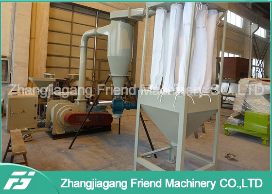 Compact PVC Pipe Flakes Plastic Crusher Machine For PVC Powder Grinding