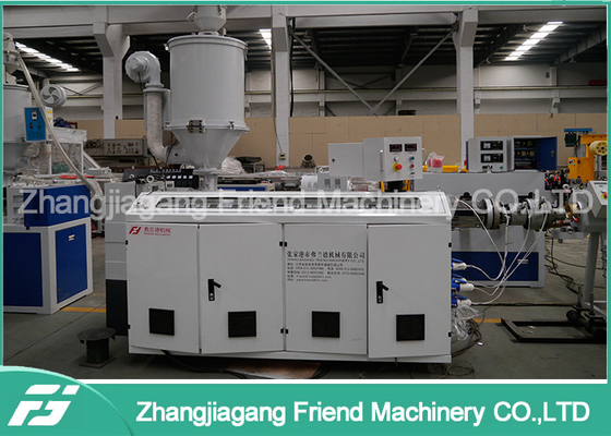 250MM Pe Pvc Hdpe Plastic Pipe Extrusion Machine 100-250kg/H Capacity