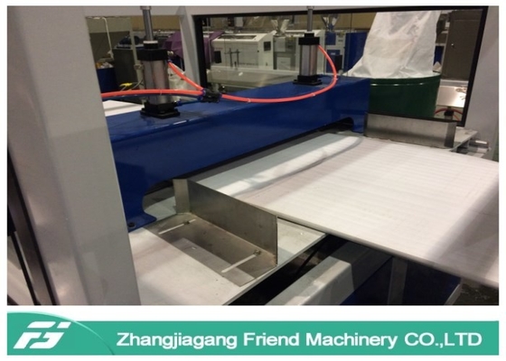 Double Screw Wpc Extruder Machine , Wpc Door Production Line High Output