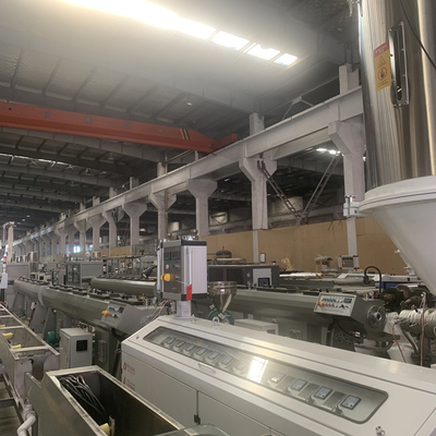 Anti Flammable  4 Layer PE Pipe Extrusion Line 25m/Min