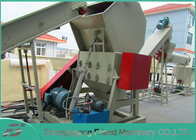 Plastic Reprocessing Machine , Plastic Recycling Washing Plant Friendly Control System