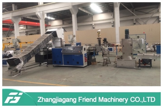 High Efficiency Waste Plastic Recycling Pelletizing Machine For PP PE PVC ABS EPS