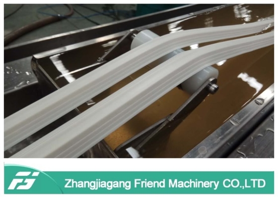 Black Color Wpc Extrusion Line , Small Size Wpc Profile Extrusion Machine