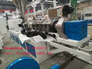Twin Screw 550kg/H 10mm Granulating PVC Pelletizing Line Machine