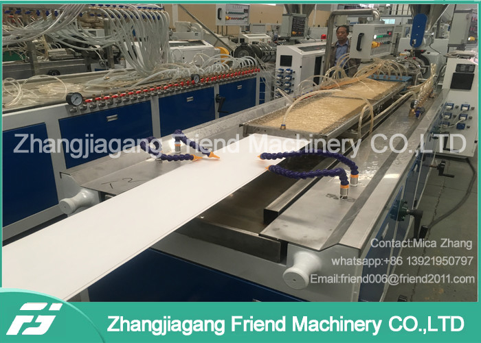 37kw Motor Power PVC Ceiling Panel Extrusion Line For Household  0-4m/Min Speed