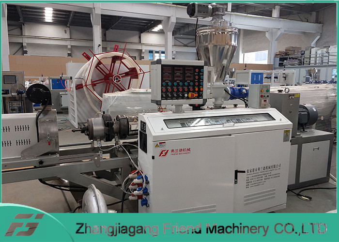 Conical Twin Screw Extruder PVC Pelletizing Line With PVC Powder / Calcium Material