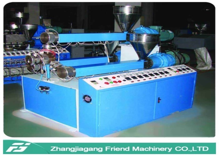 Pp Pe Granule Drinking Straw Extruder , Drinking Straw Making Machine 40kg/H Capcity