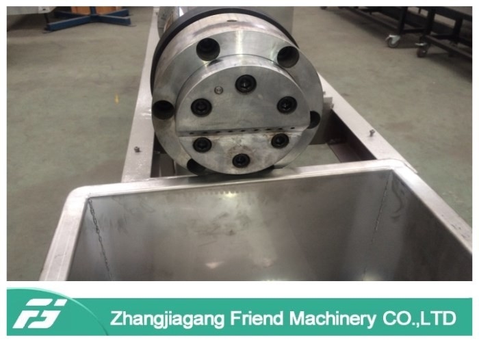 Single Screw Extruder Plastic Recycling Granulator Machine 150kg/H Capacity