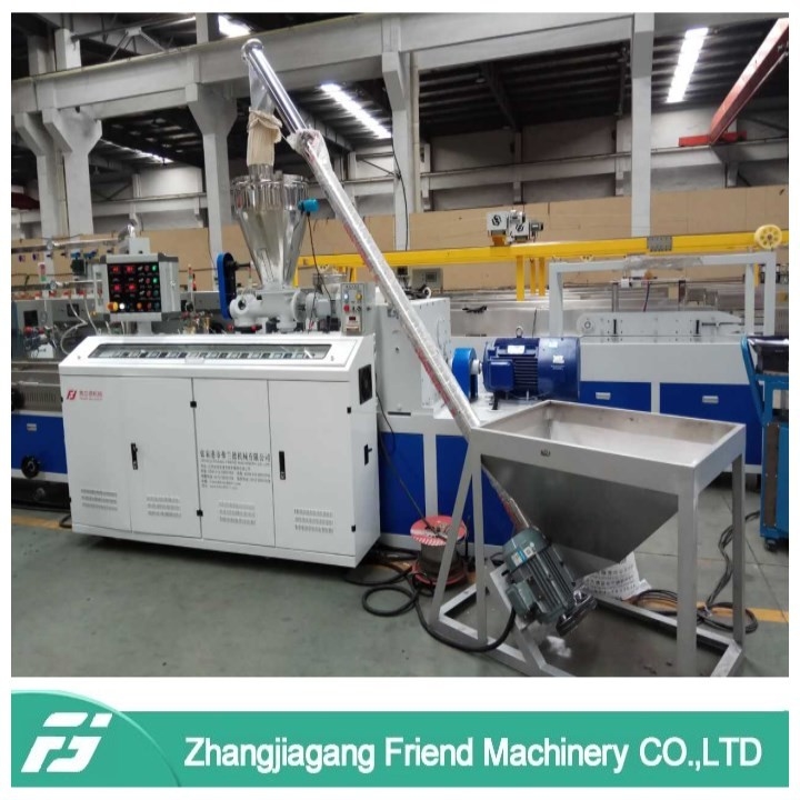 Environmental Protection Conical Twin Screw WPC Board Production Line