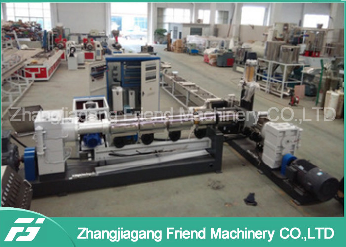 Double Stage Waste Plastic Recycling Pelletizing Machine Non Pollution