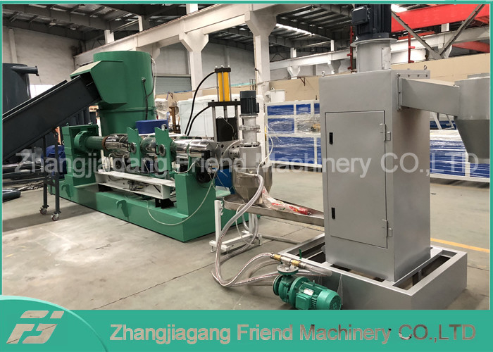 PP PE Plastic Pelletizer Machine Water Ring Pelletizing System 300-400kg/H