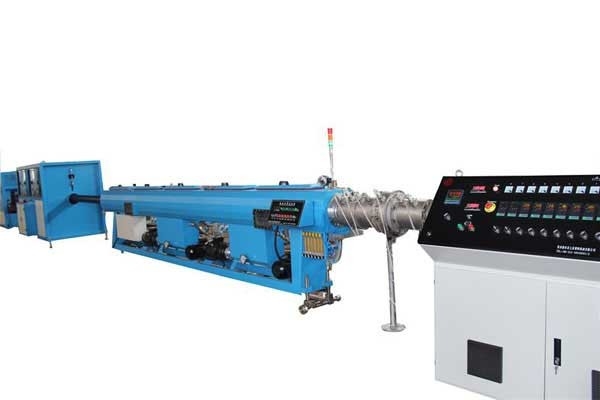 Multicolor  40kg/H PP PE Drinking Straw Extruder Machine Co Extrusion