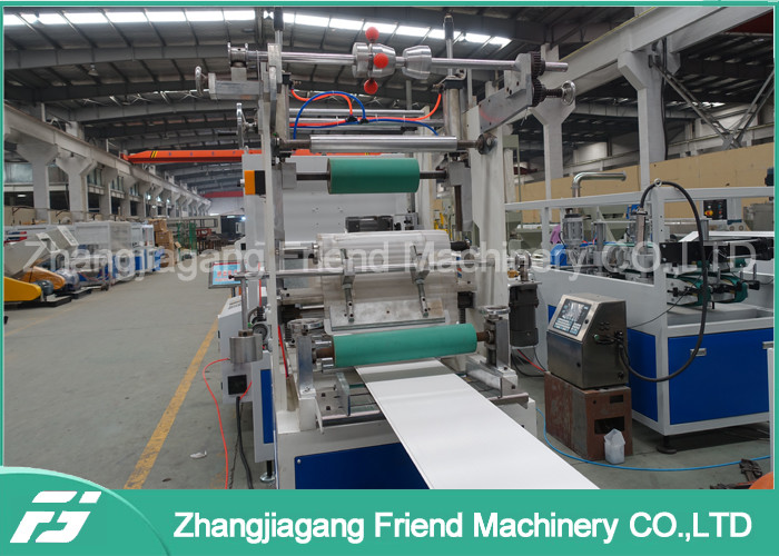 200-600mm Pvc Ceiling Panel Extrusion Machine For Sheet Double Screw Design