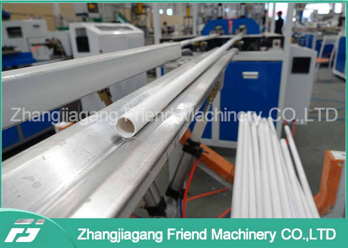 PLC Control Electric Pvc Pipe Making Machine , Pipe Extrusion Equipment