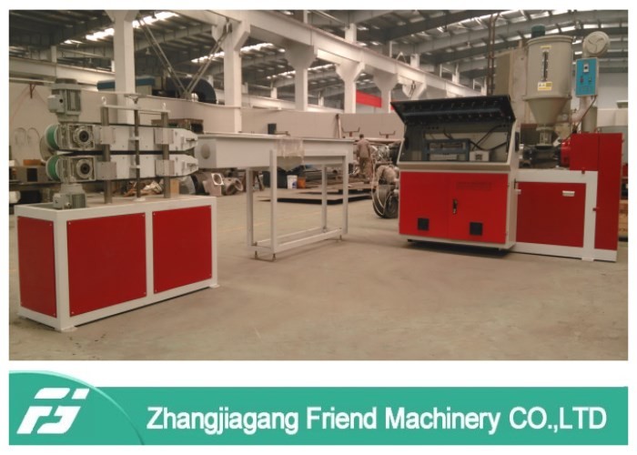 Three Layers Pvc Fiber Reinforced Hose Extrusion Line Weather Resistance