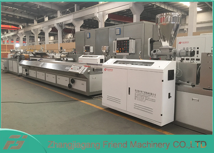 Double Screw 22kw WPC Profile Extrusion Line Easy Assembly / Disassembly