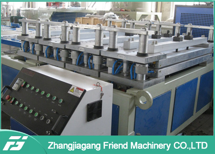 White Pvc + Wood Board Wpc Board Production Line 1220mm Width 5mm Thickness