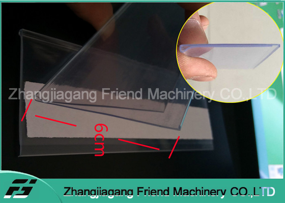 Good price PLC Control Pvc Profile Production Line For Producing Plastic Price Label Bar online