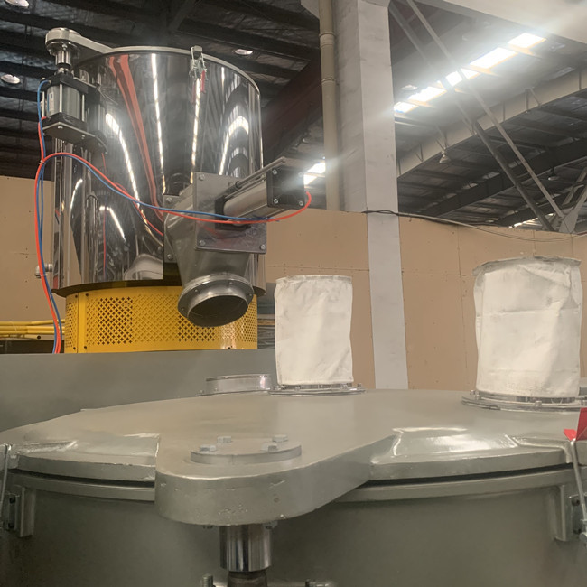 Heating Cooling  Vertical PVC Mixer Machine 200kg/h capacity 1