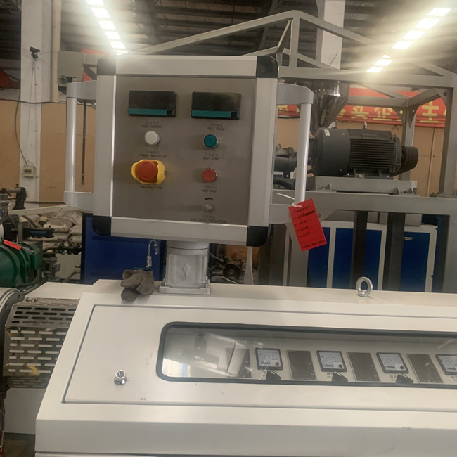 ABB Inverter 400kg/H Plastic Extruder Machine with single screw 2