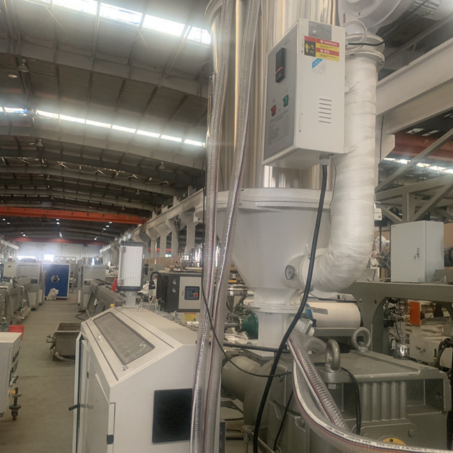 ABB Inverter 400kg/H Plastic Extruder Machine with single screw 1