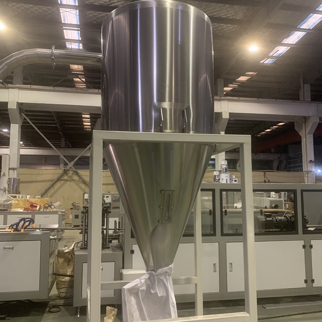 Conical  Screw Waste Plastic Hot Cutting PVC Pelletizing Line 1