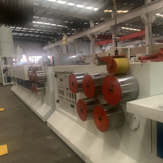 1 To 2/4 Packing Belt Plastic Machine , PET Plastic Belt Production Line 2000kg/H 1